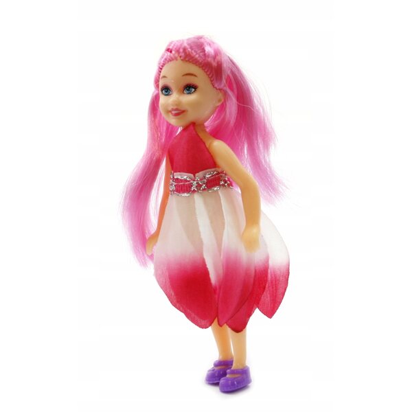 Mini Doll 14cm con Specchio - Diverse Colorazioni e Abbigliamento