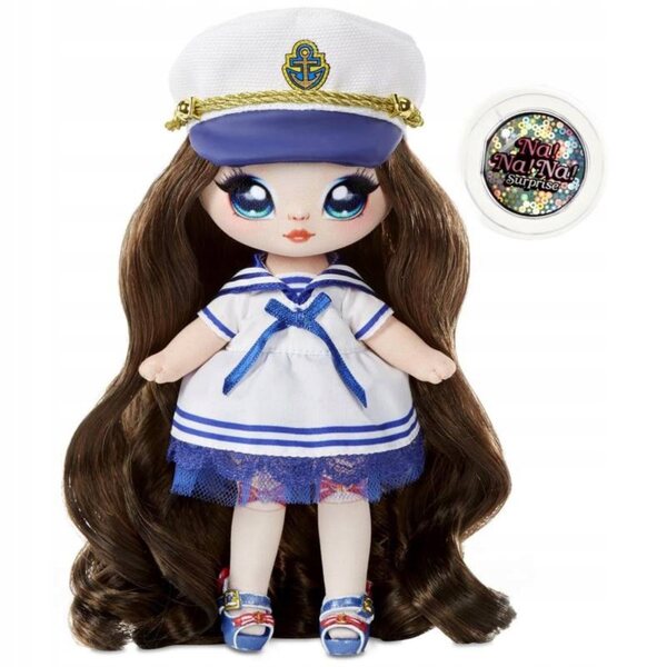NA!NA!NA bambola! Surprise 2in1 SPARKLE Sailor Blu con borsa a forma di balena