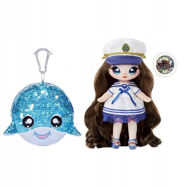 NA!NA!NA bambola! Surprise 2in1 SPARKLE Sailor Blu con borsa a forma di balena