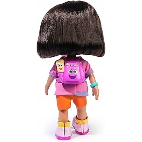 Dora Interactive Doll 35 cm, die auf Englisch und Deutsch spricht und singt