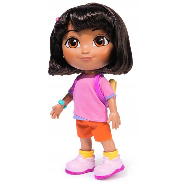 Dora Interactive Doll 35 cm, die auf Englisch und Deutsch spricht und singt