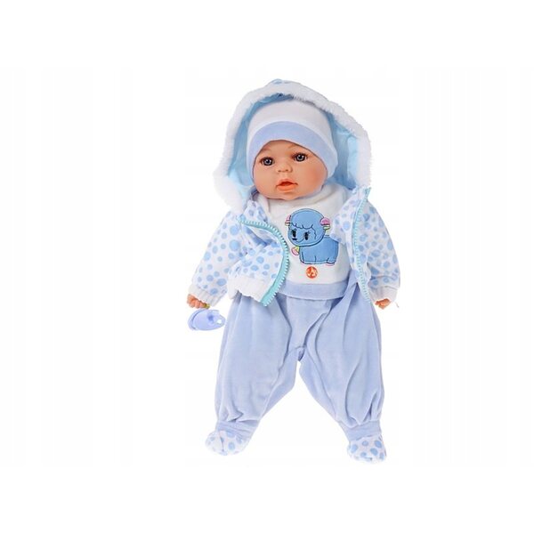 Lalel Bobas 45 cm mit polnischer Stimme und realistischen Sounds für Kinder ab 3 Jahren