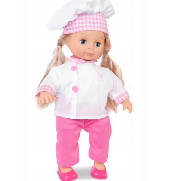 Bambola Natalia Sweet Cook 42 cm interattiva con suono per bambini