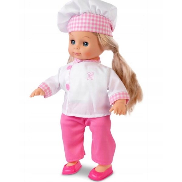 Bambola Natalia Sweet Cook 42 cm interattiva con suono per bambini