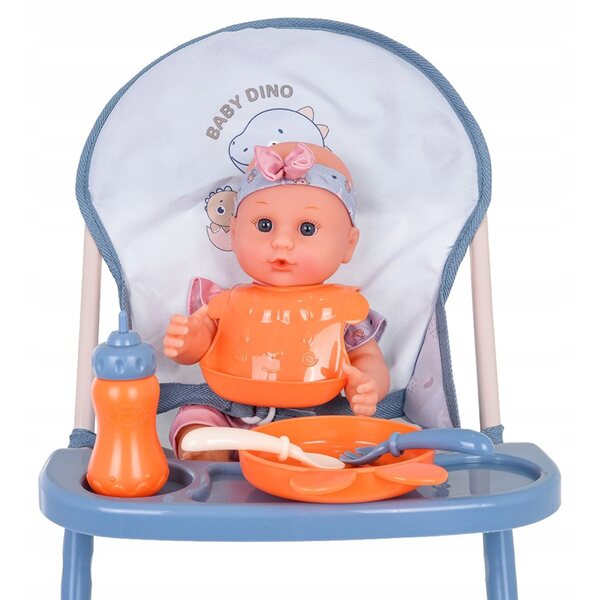 Set Bambola Dinus con Accessori Completi per Bambini da 3 Anni in Materiale Sicuro