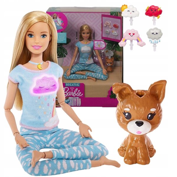 Barbie Meditation mit Musikpuppe 30,5 cm mit Geräuschen und Lichtern