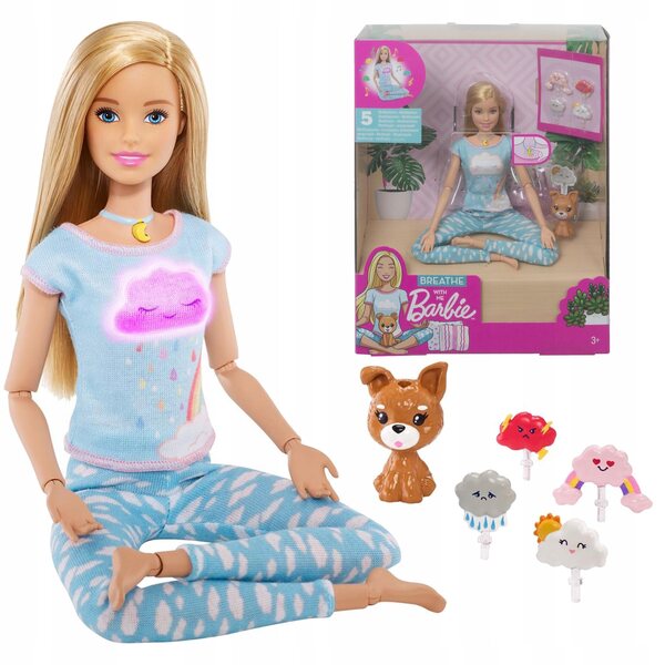 Barbie Meditation mit Musikpuppe 30,5 cm mit Geräuschen und Lichtern