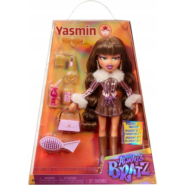 Bratz Alwayz Yasmin Doll Modepuppe mit 15 Artikulationspunkten