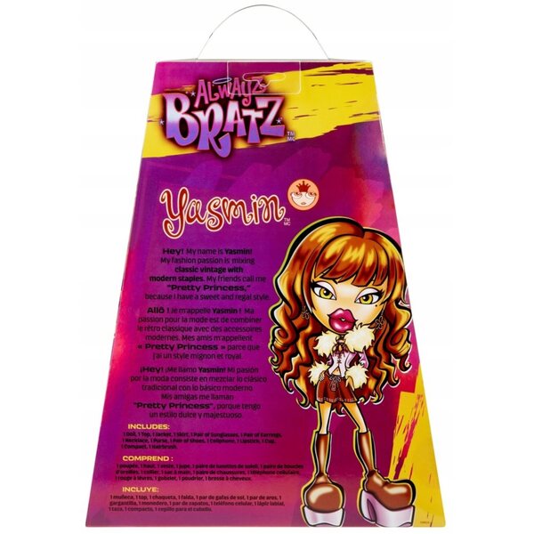 Bratz Alwayz Yasmin Doll Modepuppe mit 15 Artikulationspunkten