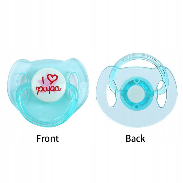 Set 4 succhietti magnetici per bambole Reborn, accessori per bimbi 3+