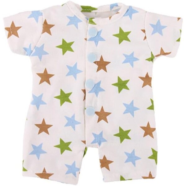 Pigiama Bambola 18 Pollici con Animali e Stelle - Vestiti per Bambole Americane 45,7 cm