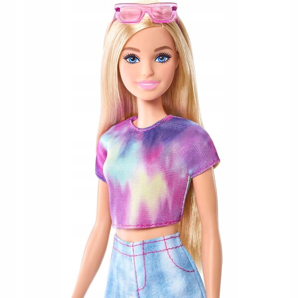 Barbie Malibu Stranddetektivin mit Sommeroutfit und Modeaccessoires
