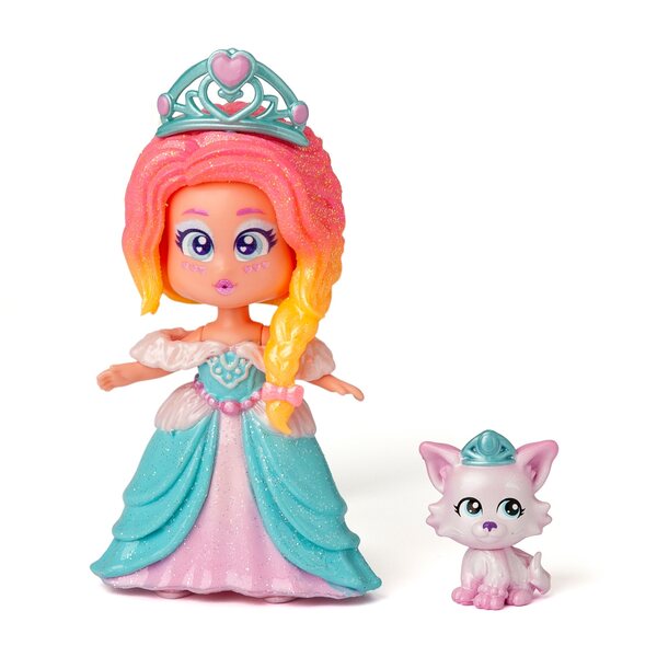 Kookyloos Princess Royal Elegance - Bambola con Accessori e Animale per Bambini 3+