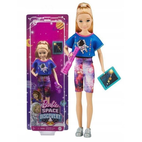 Barbie Stacie Space Discovery mit Zubehör – Lernspiel für Kinder ab 3 Jahren
