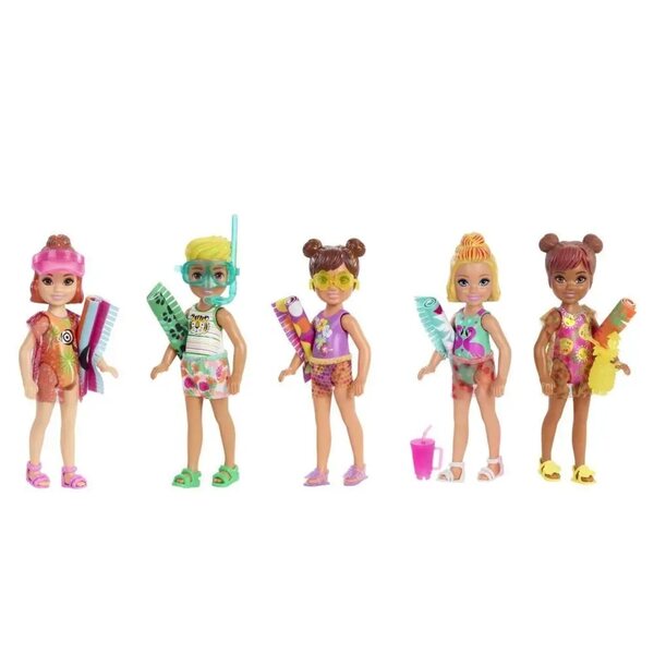Barbie Chelsea Color Reveal vacanze con sorpresa e cambio colore
