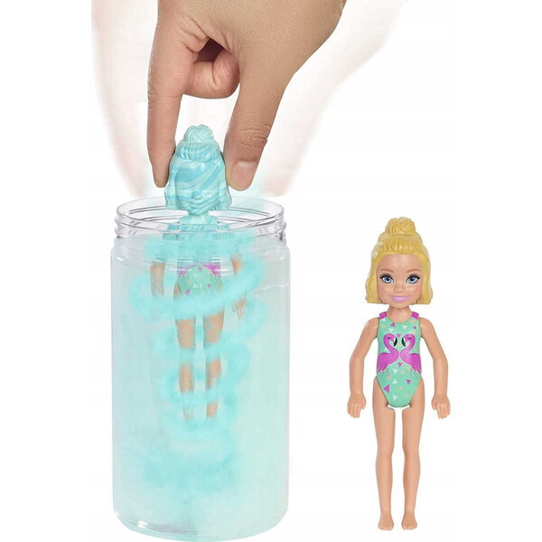 Barbie Chelsea Color Reveal vacanze con sorpresa e cambio colore