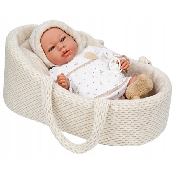 Bambola spagnola Munecas Arias 40 cm con suoni e accessori per bambini 3+