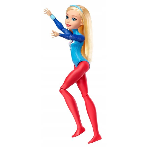 Mattel SUPERGIRL DC Super Hero Girls bambola 30 cm con movimenti articolati