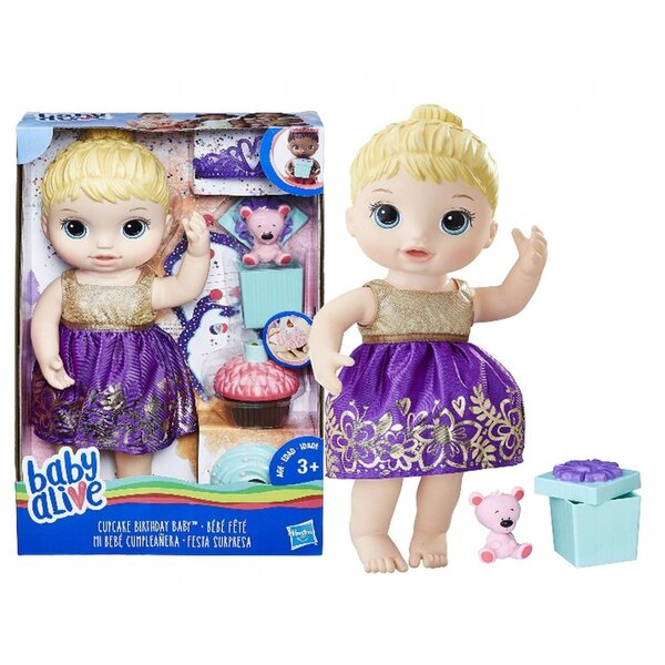 Baby Alive Hasbro Birthday Doll - Bambola Compleanno con Accessori