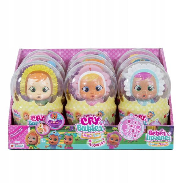 Cry Babies Magic Tears Happy Flowers Olivia Minipuppe mit Blumenduft