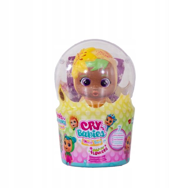 Cry Babies Magic Tears Happy Flowers Olivia Minipuppe mit Blumenduft