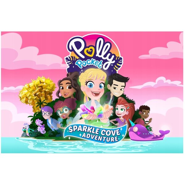 Polly Pocket Grand ensemble tendance avec 2 poupées et accessoires pour filles de 4 ans et plus
