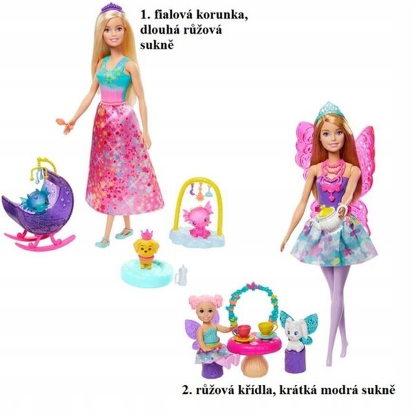 Barbie-Puppe mit farbenfrohen Accessoires und Kleidung für fantasievolles Spielen ab 3 Jahren