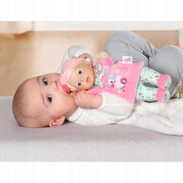 Baby Born Fairy 26 cm – Weiche Puppe in rosa Kleid und Blumen