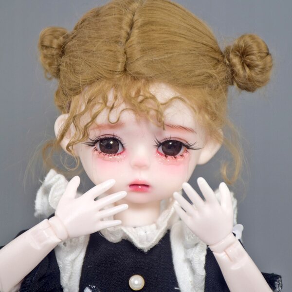 Bambola Moda BJD 30 cm con Articolazioni Mobili e Vestito Elegante