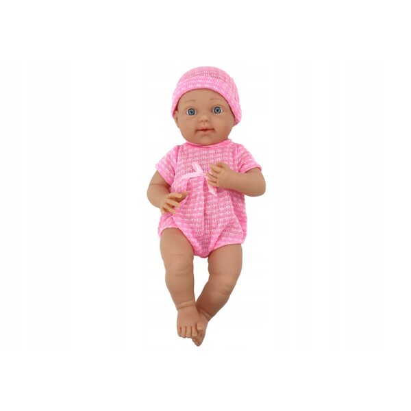Baby Doll in abiti rosa con cappello, ciuccio e trapunta 39 cm