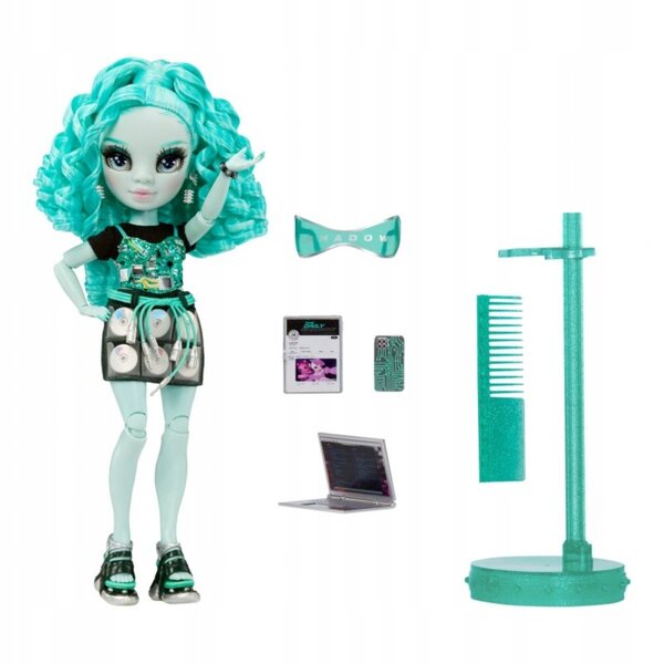 Rainbow High Berrie Skies Green - Bambola con Capelli Verdi e Accessori Moda