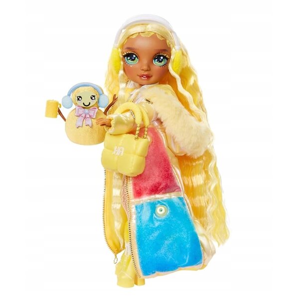 Rainbow High Sunny Winter Wonderland: Bambola Invernale 28 cm con Neve Magica