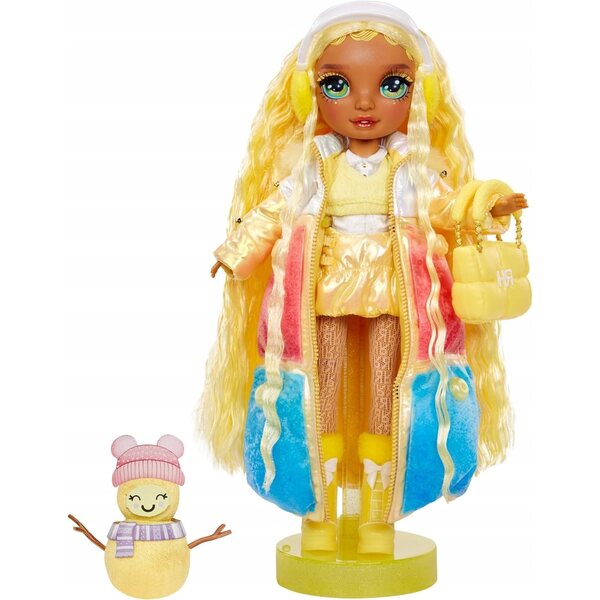 Rainbow High Sunny Winter Wonderland: Bambola Invernale 28 cm con Neve Magica