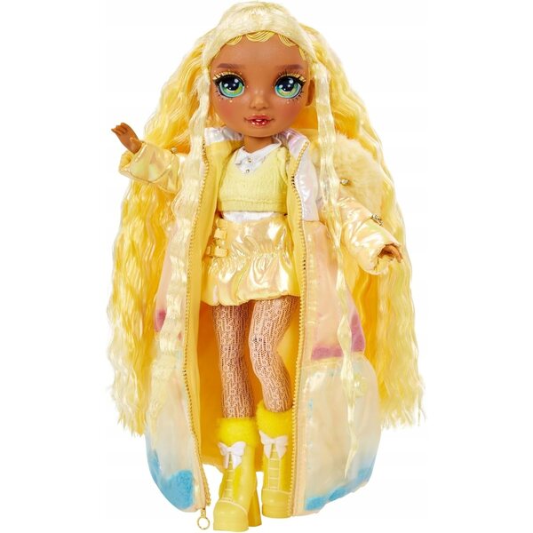 Rainbow High Sunny Winter Wonderland: Bambola Invernale 28 cm con Neve Magica