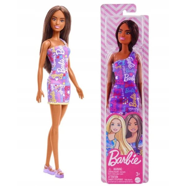 Barbie Classica con Vestito Estivo e Sandali – Modelli Mix GBK92