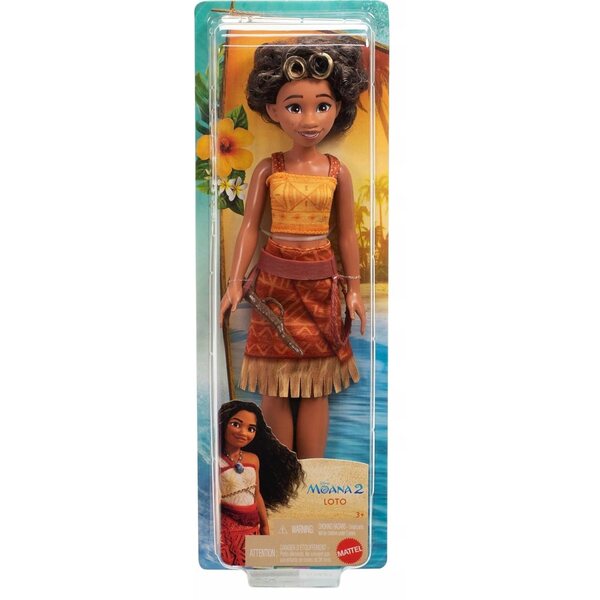 Bambola Loto Disney Vaiana 2 - 30 cm, con abiti rimovibili e articolazioni mobili