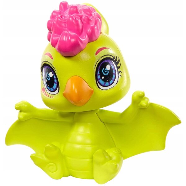 Bambola Fernessa Cave Club con un simpatico animale e accessori Mattel per bambini 4+