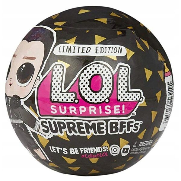L.O.L. Überraschen Sie Supreme BFFs LEDER mit 7 Accessoires und Heimball