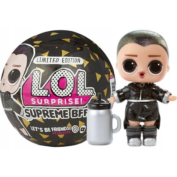 L.O.L. Überraschen Sie Supreme BFFs LEDER mit 7 Accessoires und Heimball