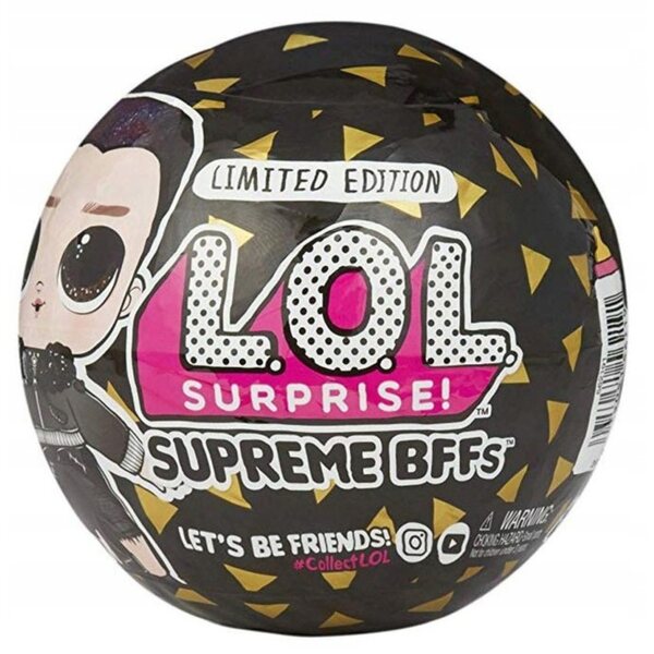 L.O.L. Überraschen Sie Supreme BFFs LEDER mit 7 Accessoires und Heimball