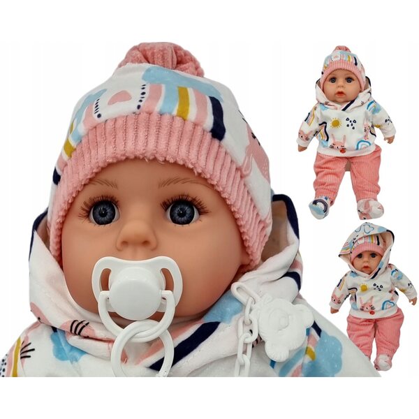 Bambolina 45 cm Parla e canta in polacco - MarioToys per Bambini 3+