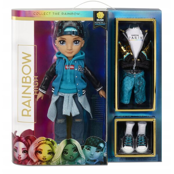 Modna lutka Rainbow High River Kendall s dodacima za djecu 6+