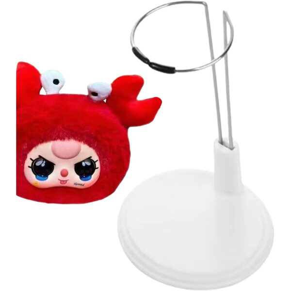 Rutschfester Puppenständer aus Stahl und ABS, stabiles und dekoratives Display 12-14cm