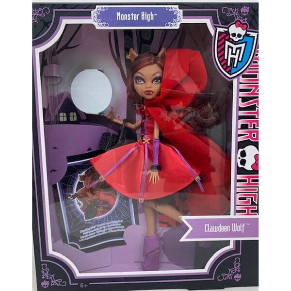 Unikat Monster High Clawdeen Wolf in Edizione Scarily Ever After 2012