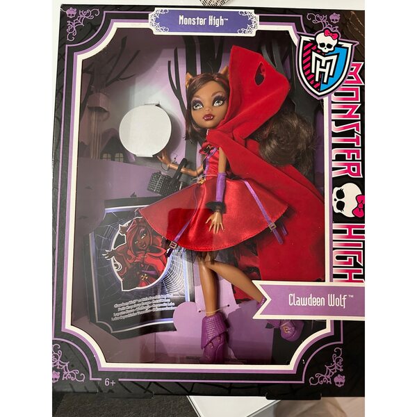 Unikat Monster High Clawdeen Wolf in Edizione Scarily Ever After 2012