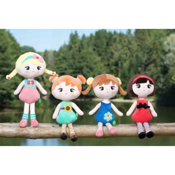Levenya Doll morbida 31 cm per bambini, peluche sicuro e certificato CE EN 71