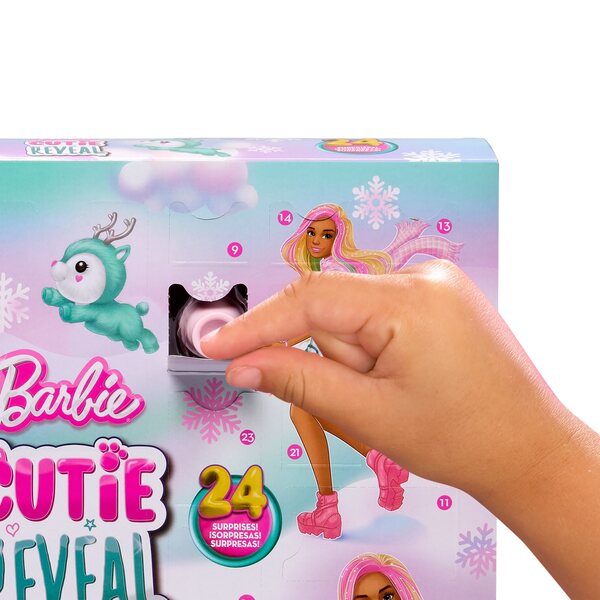 Barbie Color Reveal Adventskalender mit 24 Accessoires und Überraschung