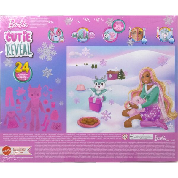 Barbie Color Reveal Adventskalender mit 24 Accessoires und Überraschung