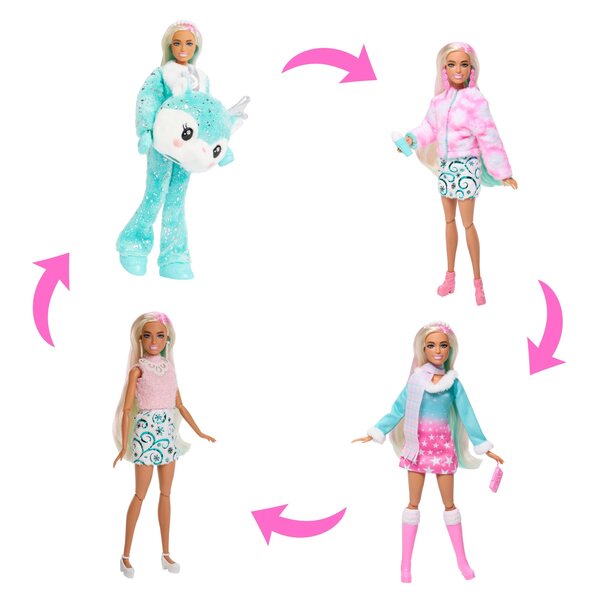 Barbie Color Reveal Adventskalender mit 24 Accessoires und Überraschung