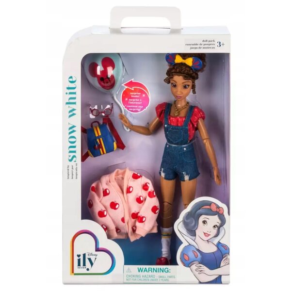 Bambola Disney 4EVER Biancaneve - Perfetta per Bambini dai 3 Anni